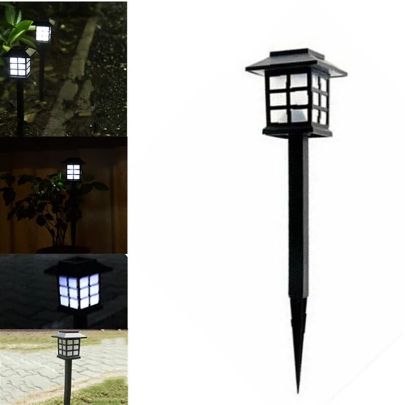 Tamproad 4 Pcs Waterproof Cottage Style Led Solar Garden Light