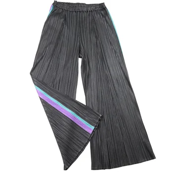 Plus Size Pants Woman 2019 New Side Stripe Patchwork Elastic Waist Comfortable Simple Miyake Pleated Slim Casual Straight Pants
Plus Size Pants Woman 2019 New Side Stripe Patchwork Elastic Waist Comfortable Simple Miyake Pleated Slim Casual Straight Pants