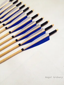Russian buyer can buy 12PK Archery Blue&White Turkey Feathers Wooden Arrows Target Practice Field Tips
Russian buyer can buy 12PK Archery Blue&White Turkey Feathers Wooden Arrows Target Practice Field Tips