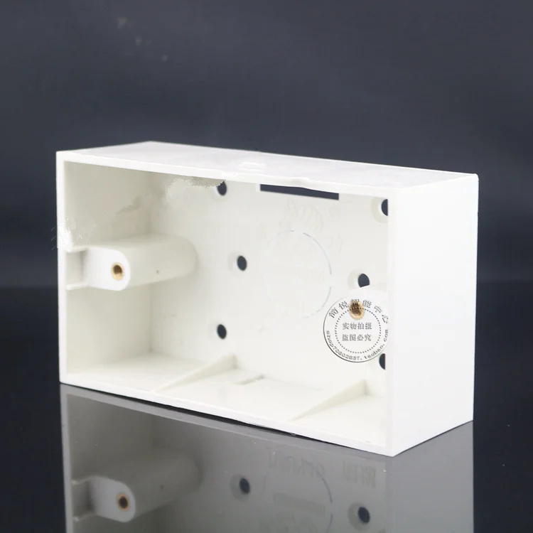 118mm Type Wall Plate Box back plate box outer PVC junction box flame retardant box
118mm Type Wall Plate Box back plate box outer PVC junction box flame retardant box