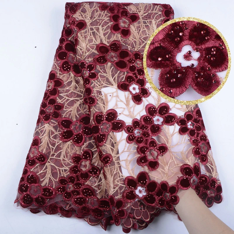 Latest Velvet 3d Lace Fabric 2019 High Quality African Laces Fabric With Stones Nigerian French Lace Fabric For Wedding F1550
Latest Velvet 3d Lace Fabric 2019 High Quality African Laces Fabric With Stones Nigerian French Lace Fabric For Wedding F1550