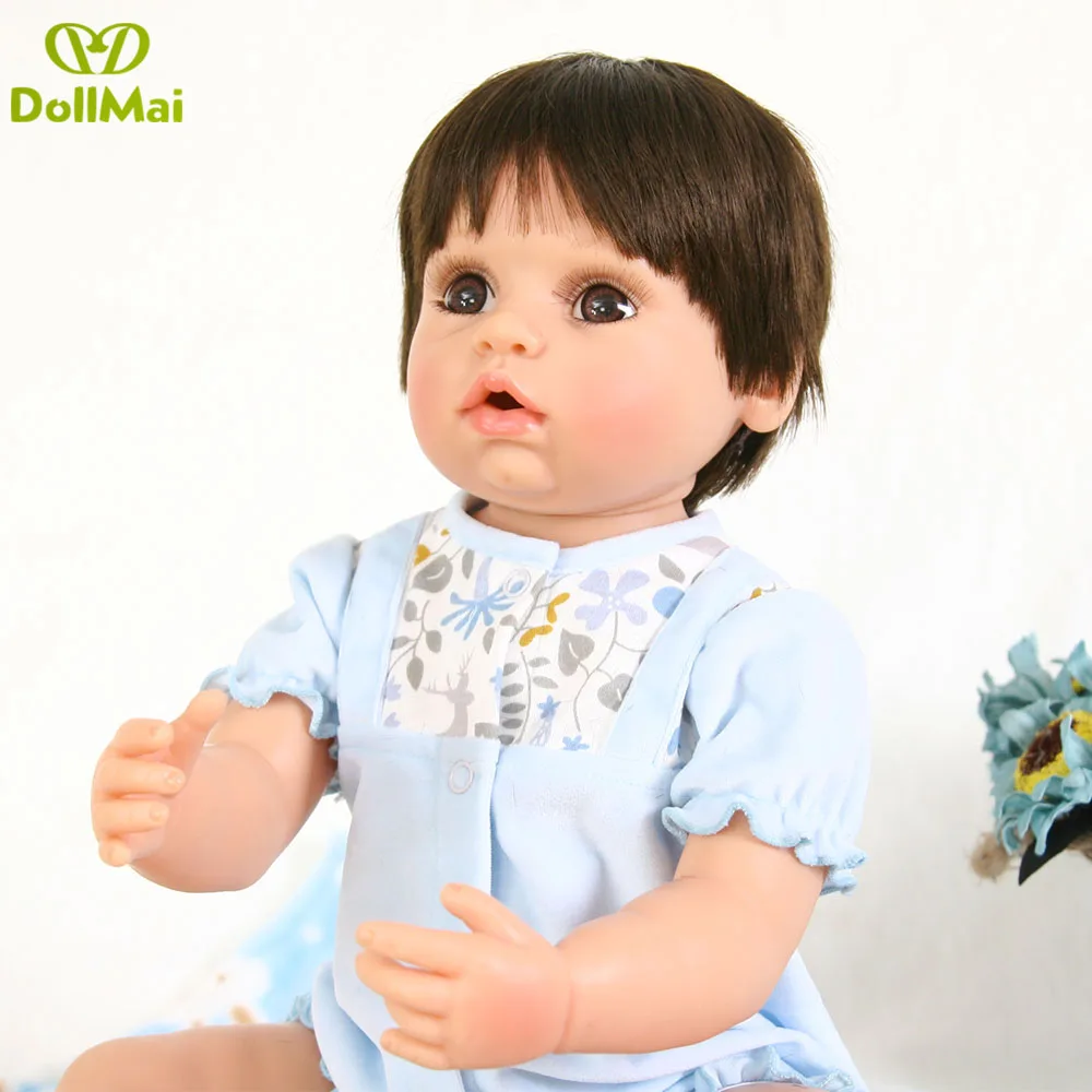 Full vinyl silicone reborn baby doll unisex boy girl reborn babies alive dolls 56cm children fashion gift bebe reborn boneca
Full vinyl silicone reborn baby doll unisex boy girl reborn babies alive dolls 56cm children fashion gift bebe reborn boneca