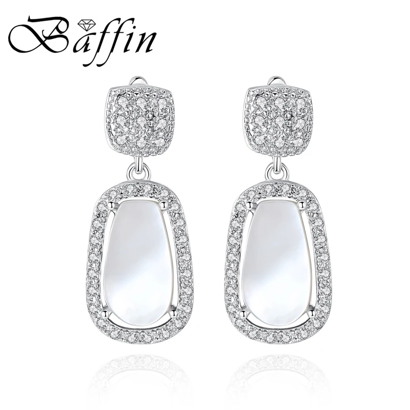 BAFFIN New Square Drop Earrings Made with Zircon Stones Silver Color Hanging Piercing For Women Best Friends Gift
BAFFIN New Square Drop Earrings Made with Zircon Stones Silver Color Hanging Piercing For Women Best Friends Gift