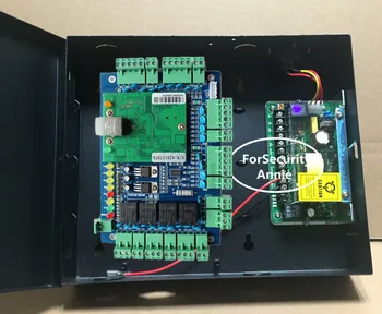 Access Control & Attendance System Web Access 4 Doors Access Control Board and Metal Power Supply Box For Access Control System
Access Control & Attendance System Web Access 4 Doors Access Control Board and Metal Power Supply Box For Access Control System