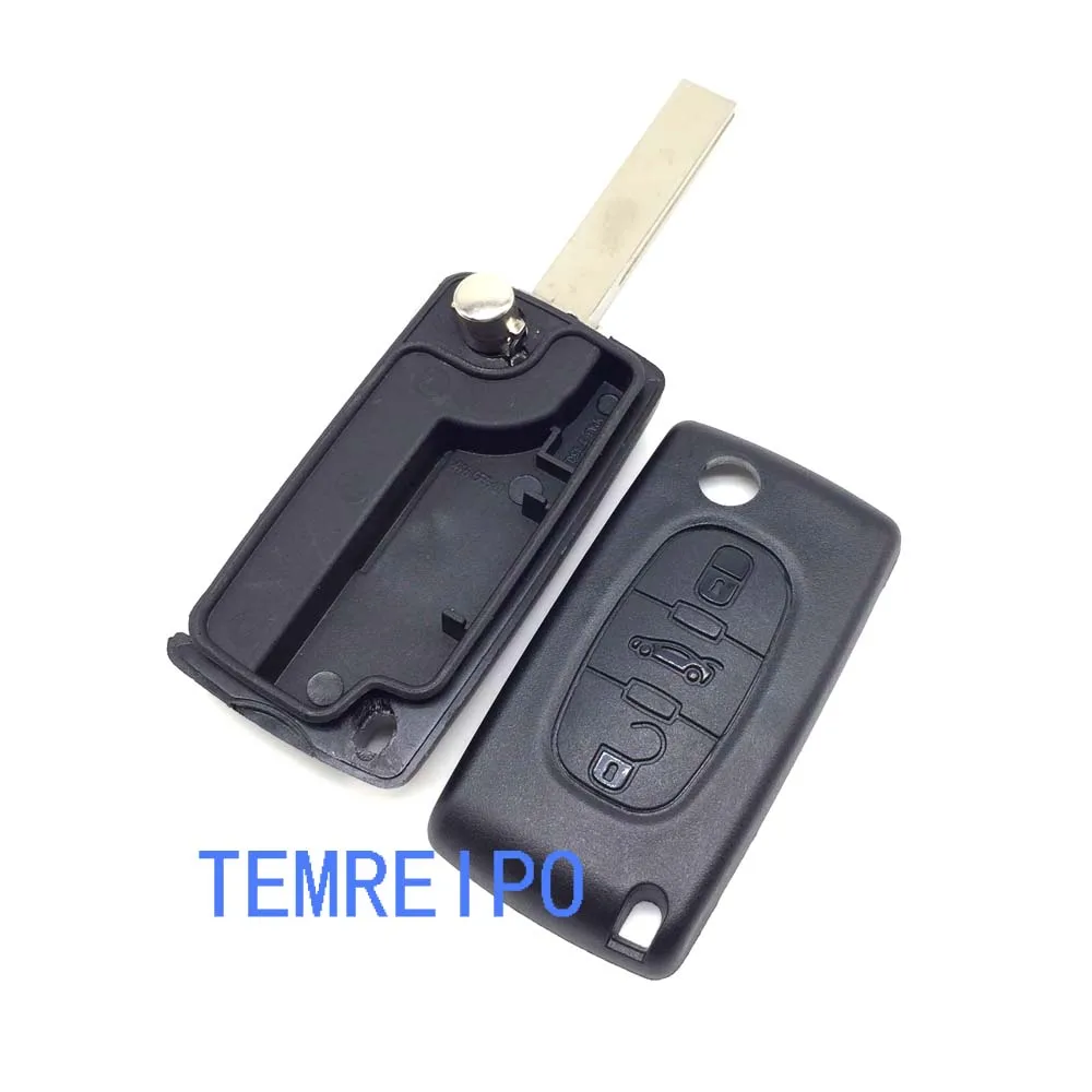 10pcs/lot 3 button flip key case trunk button Flip Remote Uncut Blade Remote Car Key Case Cover Shell Fob for Citroen
10pcs/lot 3 button flip key case trunk button Flip Remote Uncut Blade Remote Car Key Case Cover Shell Fob for Citroen