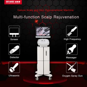 Multi-functional scalp rejuvenaitonal machine scalp care machine skin care machine with detector
Multi-functional scalp rejuvenaitonal machine scalp care machine skin care machine with detector