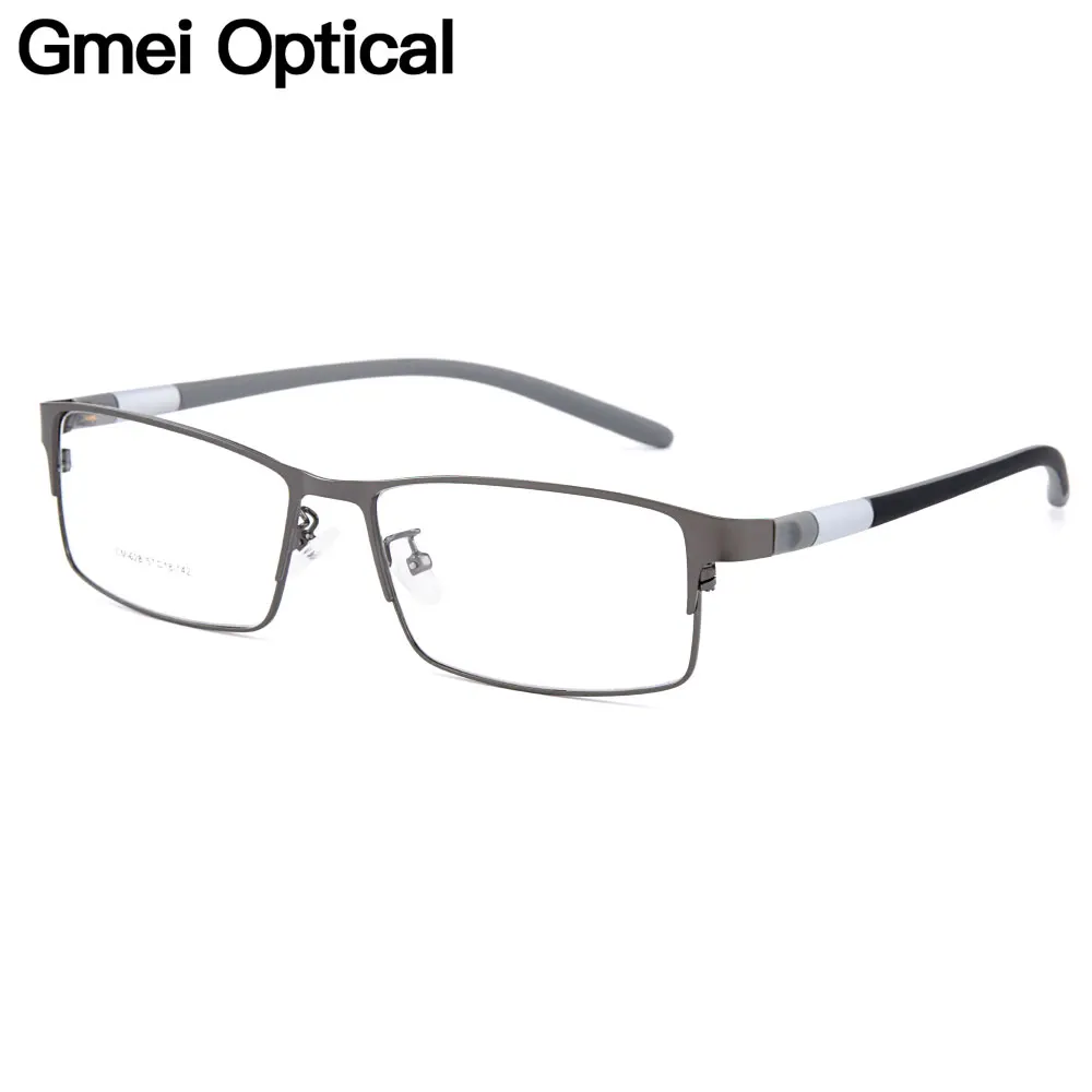 Gmei Optical Men Titanium Alloy Eyeglasses Frame for Men Eyewear Flexible Temples Legs IP Electroplating Alloy Spectacles Y028
Gmei Optical Men Titanium Alloy Eyeglasses Frame for Men Eyewear Flexible Temples Legs IP Electroplating Alloy Spectacles Y028