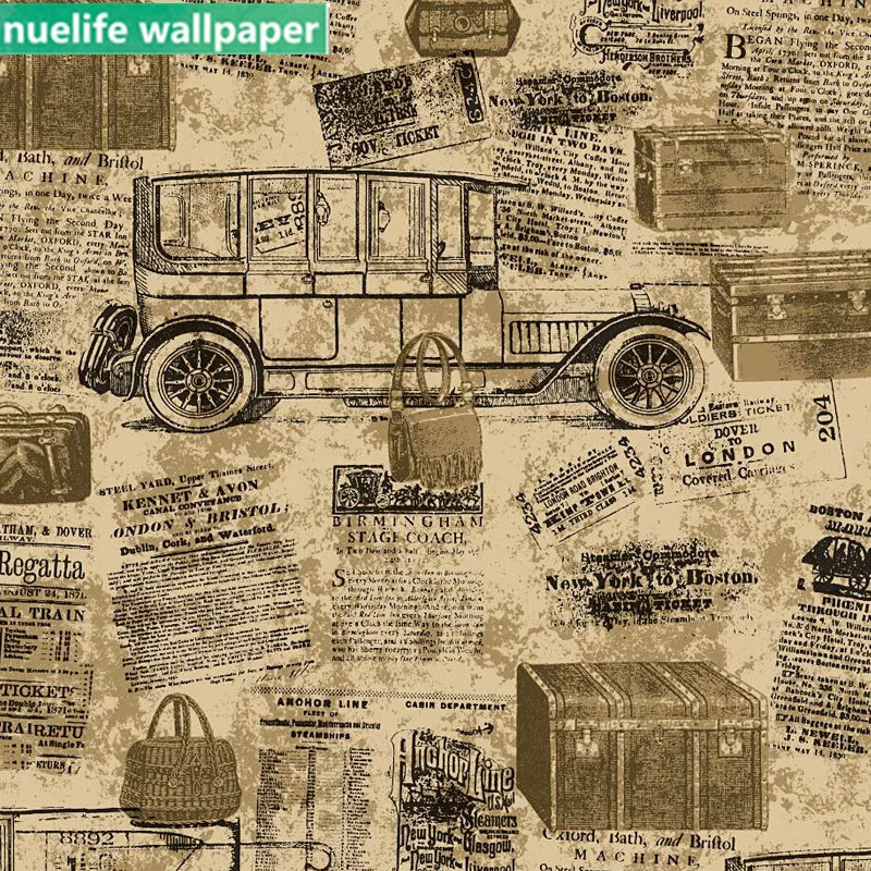 Vintage Style English Letter Carriage Pattern Wallpaper Bar Cafe Restaurant Bedroom Children Room Decoration Wallpaper
Vintage Style English Letter Carriage Pattern Wallpaper Bar Cafe Restaurant Bedroom Children Room Decoration Wallpaper