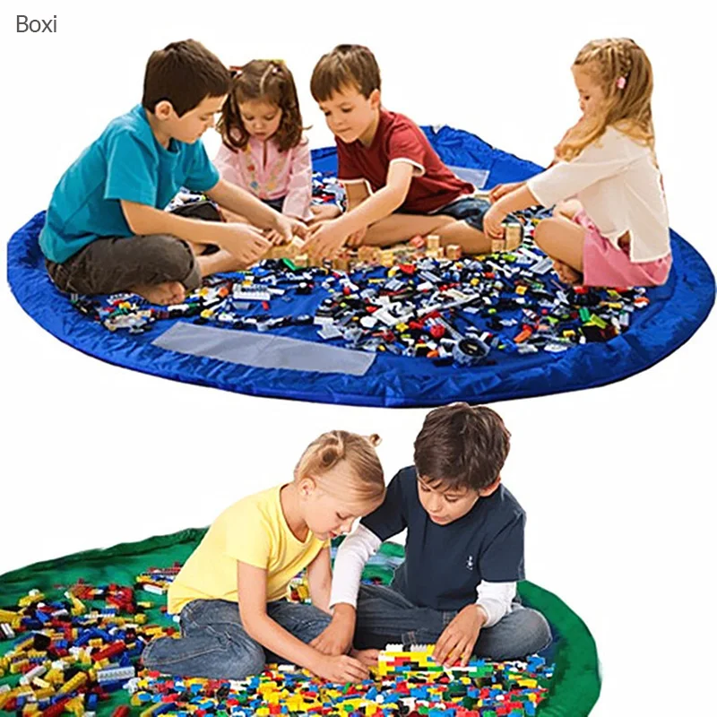 Boxi Portable Kids Toy Organizer Storage Bag Play Mat High Capacity Durable Round Parachute Building Blocks Hanging Storage Bags
Boxi Portable Kids Toy Organizer Storage Bag Play Mat High Capacity Durable Round Parachute Building Blocks Hanging Storage Bags