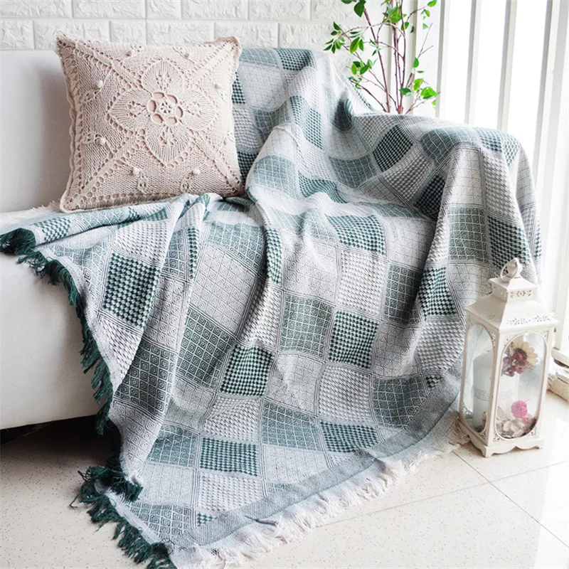 Nordic Romantic Geometry Throw Blanket Sofa Decorative Slipcover Colorful Cobertor Sofa/Beds Plaid Non-slip Stitching Blankets
Nordic Romantic Geometry Throw Blanket Sofa Decorative Slipcover Colorful Cobertor Sofa/Beds Plaid Non-slip Stitching Blankets