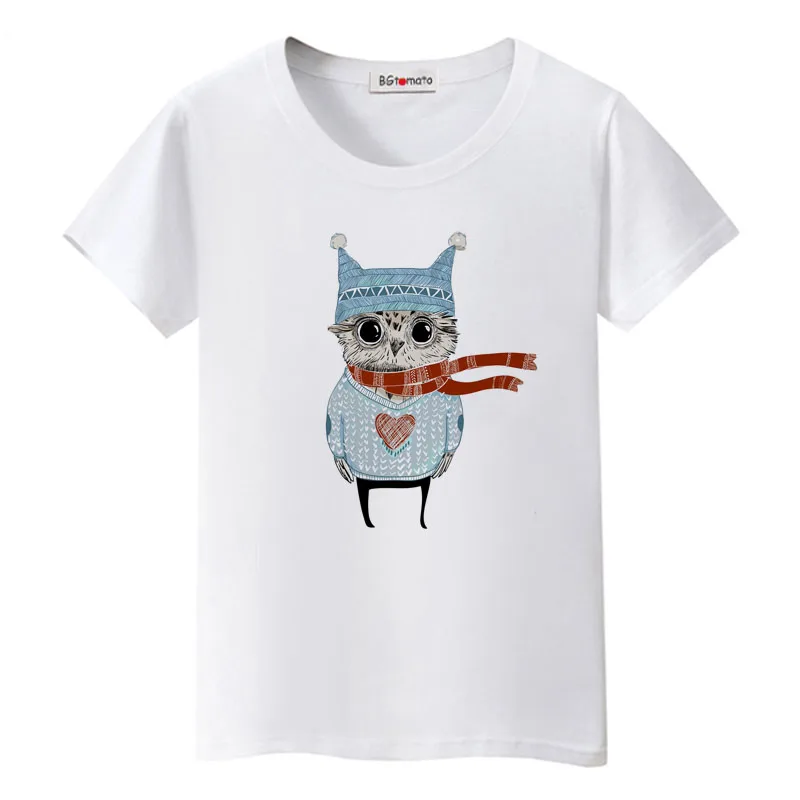 BGtomato Lovely owl t-shirt hot sale animals printing tops original brand summer casual tees supper funny owl tshirts women
BGtomato Lovely owl t-shirt hot sale animals printing tops original brand summer casual tees supper funny owl tshirts women