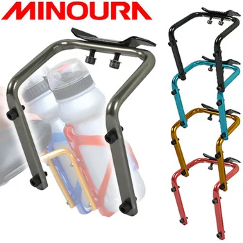 Minoura bike bicycle Aluminum Rear Mount Saddle-Rail Bracket for 2/Two/double Water Bottle Cages holder for Triathlon
Minoura bike bicycle Aluminum Rear Mount Saddle-Rail Bracket for 2/Two/double Water Bottle Cages holder for Triathlon