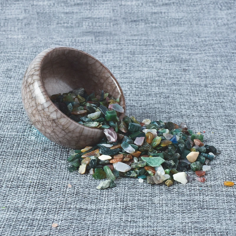 100g Natural Indian agate crushed stones Healing Reiki quartz crystals Mineral irregular Tumbled stone Home Fountain Decoration
100g Natural Indian agate crushed stones Healing Reiki quartz crystals Mineral irregular Tumbled stone Home Fountain Decoration