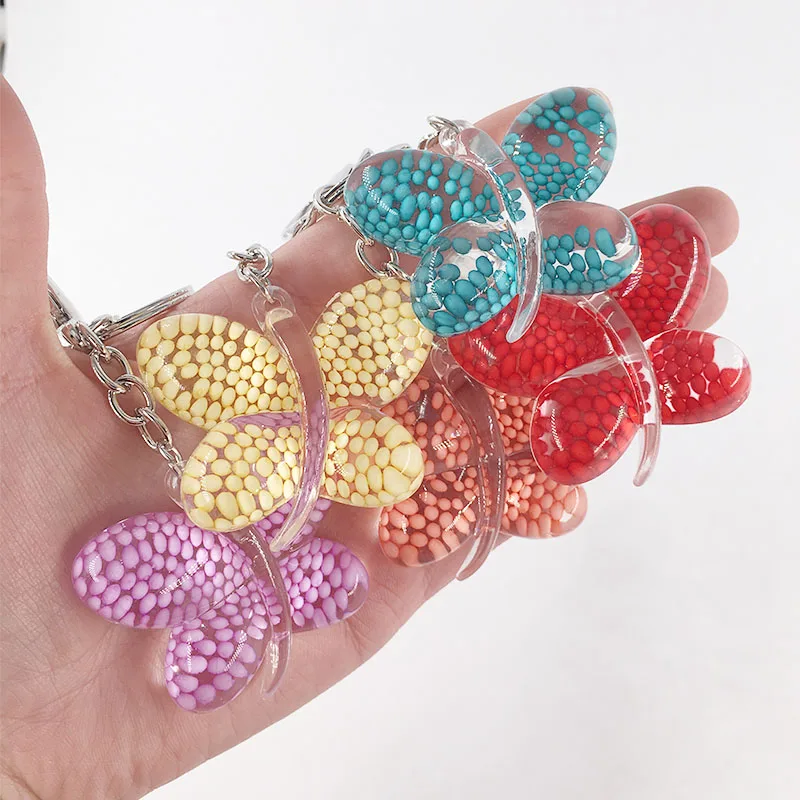 Fashion Keychain Women Jewelry Acrylic Butterfly Pendant Key Chain Car Handbag Accessories keychains
Fashion Keychain Women Jewelry Acrylic Butterfly Pendant Key Chain Car Handbag Accessories keychains