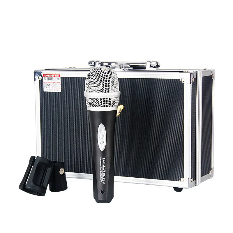 Takstar pro-918a dynamic microphone professional ktv microphone MC Karaoke mic with aluminum box package
Takstar pro-918a dynamic microphone professional ktv microphone MC Karaoke mic with aluminum box package