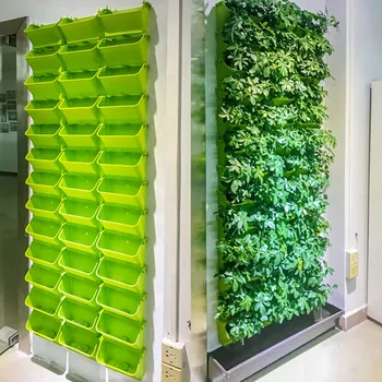 Modular Type Plant Wall Flower Pot Vertical Wall Hanging Green Flower Pot Garden Supplies
Modular Type Plant Wall Flower Pot Vertical Wall Hanging Green Flower Pot Garden Supplies