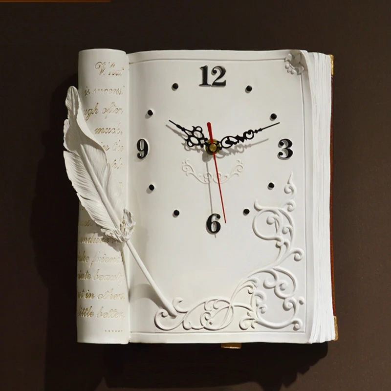 Free shipping the retro book wall clock Originality clock Kitchen Restaurant Silent quartz Non-ticking home decoration meeting
Free shipping the retro book wall clock Originality clock Kitchen Restaurant Silent quartz Non-ticking home decoration meeting