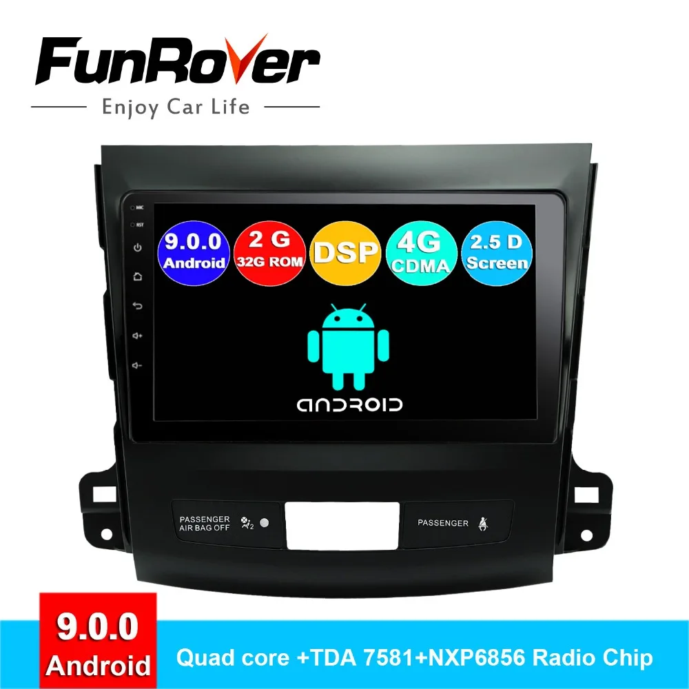 FUNROVER android 9.0 2din car dvd player for Mitsubishi Outlander 2006-2014/Peugeot 4007/Citroen C-Crosser stereo radio gps navi
FUNROVER android 9.0 2din car dvd player for Mitsubishi Outlander 2006-2014/Peugeot 4007/Citroen C-Crosser stereo radio gps navi