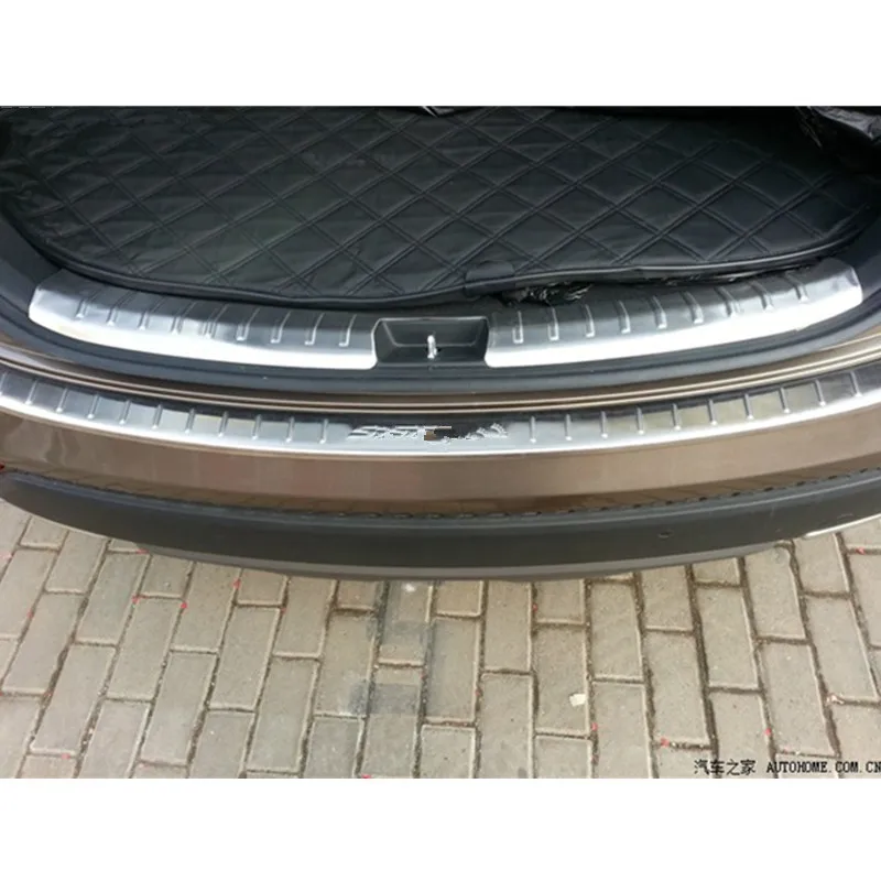 Car styling Stainless Steel Inner Rear Bumper Protector Sill Trunk Tread Plate Trim FOR Hyundai Santa Fe IX45 2013-2016
Car styling Stainless Steel Inner Rear Bumper Protector Sill Trunk Tread Plate Trim FOR Hyundai Santa Fe IX45 2013-2016