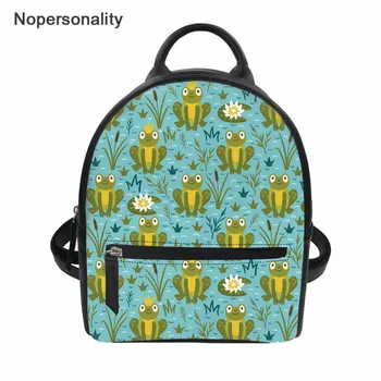 Nopersonality Green Frog Print Leather Backpack for Women Small Female Ladies Rucksack Travel Shoulder Bags Casual Mini Bagpack
Nopersonality Green Frog Print Leather Backpack for Women Small Female Ladies Rucksack Travel Shoulder Bags Casual Mini Bagpack