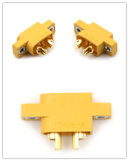 XT60E-M Mountable XT60 Male Plug Connector For RC Models Multicopter Fixed Board DIY Spare Part Remote Control Toy Parts
XT60E-M Mountable XT60 Male Plug Connector For RC Models Multicopter Fixed Board DIY Spare Part Remote Control Toy Parts