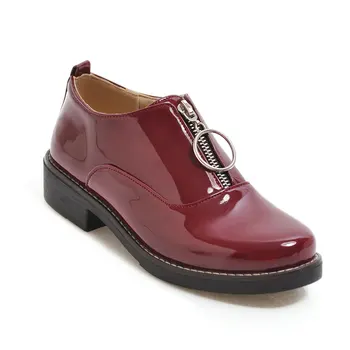 Leisure shoes 19 years spring new low with square front zipper large size 40-43 students joker single shoes
Leisure shoes 19 years spring new low with square front zipper large size 40-43 students joker single shoes