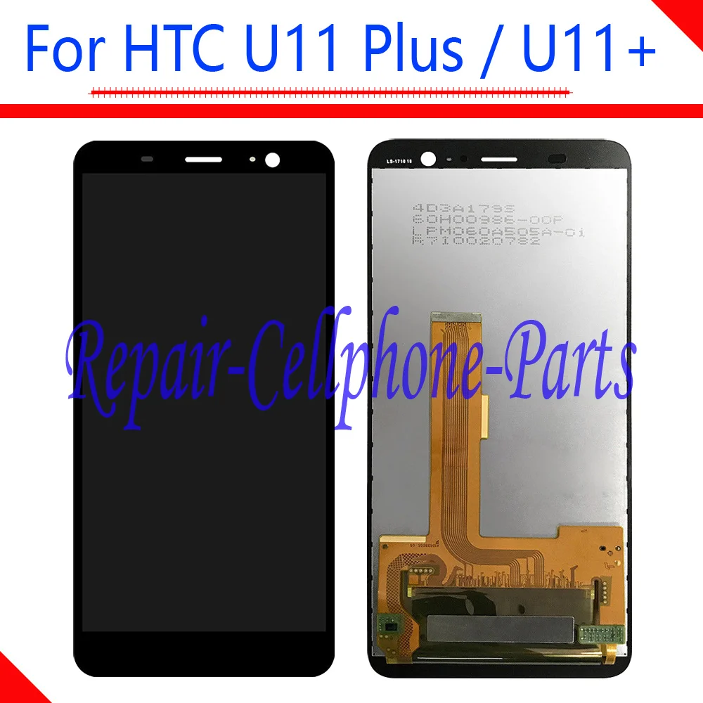 6.0 inch Black New Full LCD display + Touch Screen Digitizer Assembly For HTC U11 Plus / U11+ / 2Q4D200 2Q3F100 Tracking Number
6.0 inch Black New Full LCD display + Touch Screen Digitizer Assembly For HTC U11 Plus / U11+ / 2Q4D200 2Q3F100 Tracking Number
