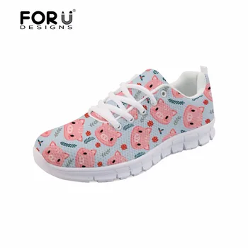 FORUDESIGNS Flats Shoes for Women Cute Cartoon Pig Prints Casual Women's Sneakers Comfortable Breathable Female Flat Shoes Woman
FORUDESIGNS Flats Shoes for Women Cute Cartoon Pig Prints Casual Women's Sneakers Comfortable Breathable Female Flat Shoes Woman
