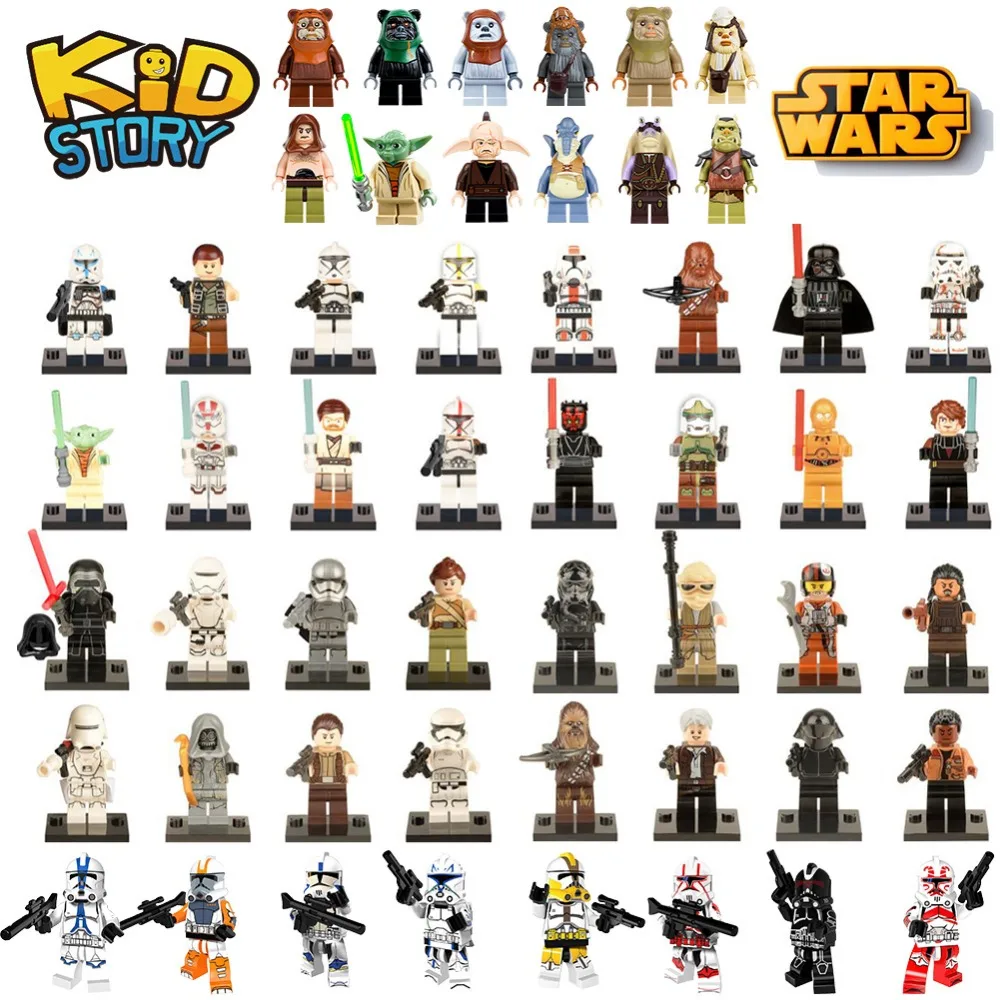 Legoingly Heroes Star Wars Clone Soldiers Sith Lord Figures Bricks Building Blocks Compatible with Legoes mini Toys Gifts GK30
Legoingly Heroes Star Wars Clone Soldiers Sith Lord Figures Bricks Building Blocks Compatible with Legoes mini Toys Gifts GK30