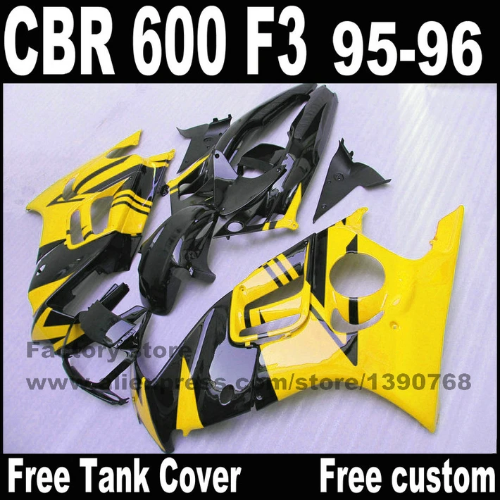 Tank cover + Full fairing kit for HONDA CBR600 F3 1995 1996 motobike CBR 600 95 96 yellow black fairings set YP40
Tank cover + Full fairing kit for HONDA CBR600 F3 1995 1996 motobike CBR 600 95 96 yellow black fairings set YP40