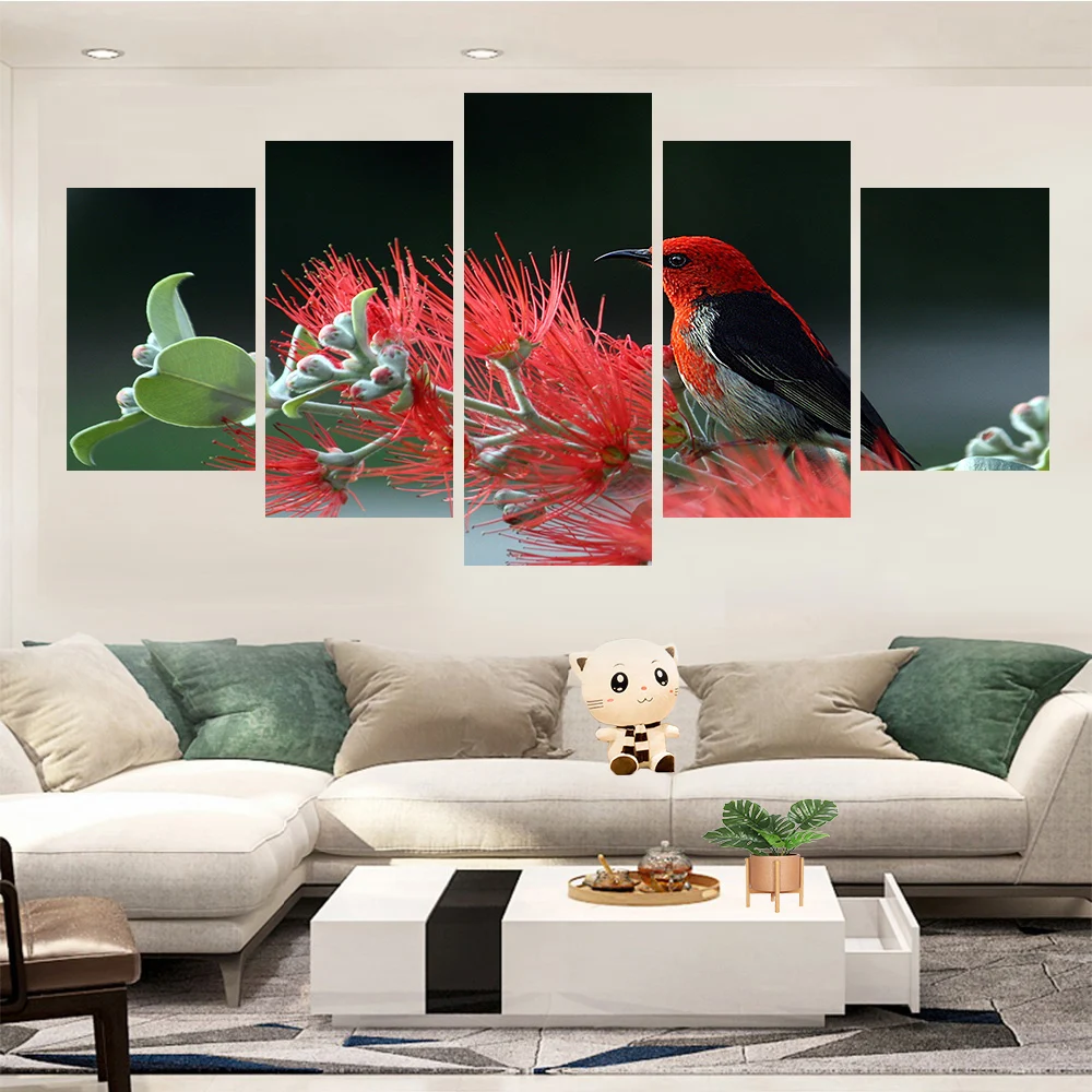 Cute birds in the branches flowers landscape art poster HD print wall pictures for the living room decorative canvas painting
Cute birds in the branches flowers landscape art poster HD print wall pictures for the living room decorative canvas painting