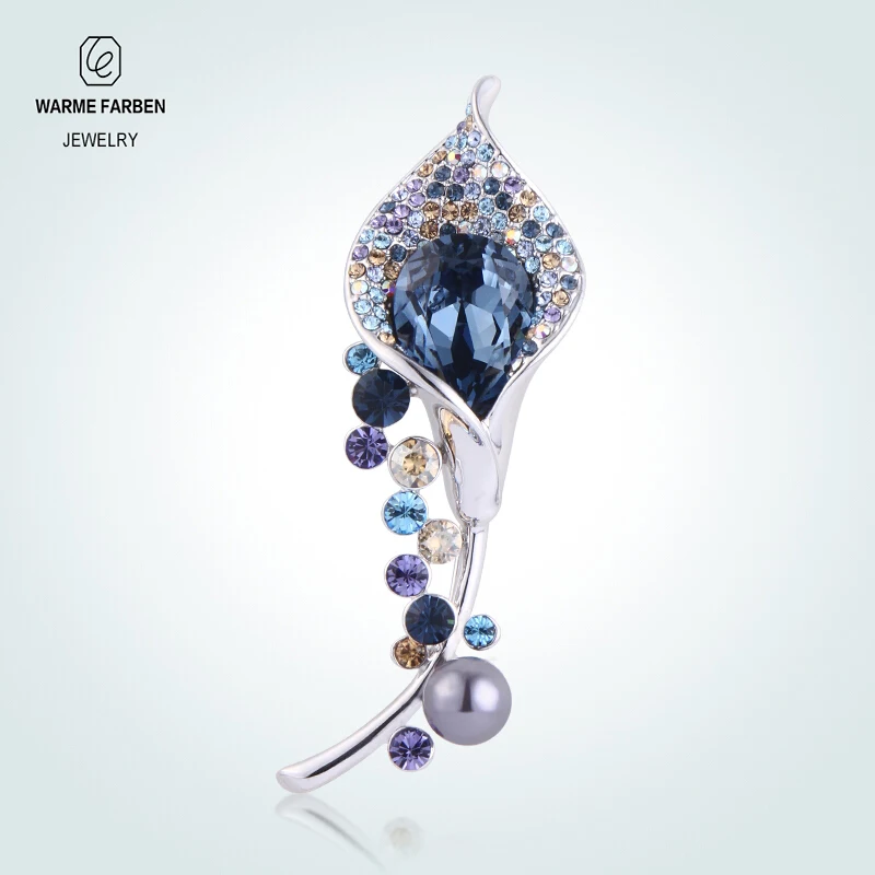 Warme Farben Crystal from Swarovski For Women Brooches Trendy Pearl Plant Flower Party Sweater Shirt Brooches Lady Fine Jewelry
Warme Farben Crystal from Swarovski For Women Brooches Trendy Pearl Plant Flower Party Sweater Shirt Brooches Lady Fine Jewelry