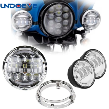 7inch 80W halo headlight With DRL 4.5" Motorcycle for Motorcycles Led Headlight Auxiliary Passing Fog Light With Adapter
7inch 80W halo headlight With DRL 4.5" Motorcycle for Motorcycles Led Headlight Auxiliary Passing Fog Light With Adapter