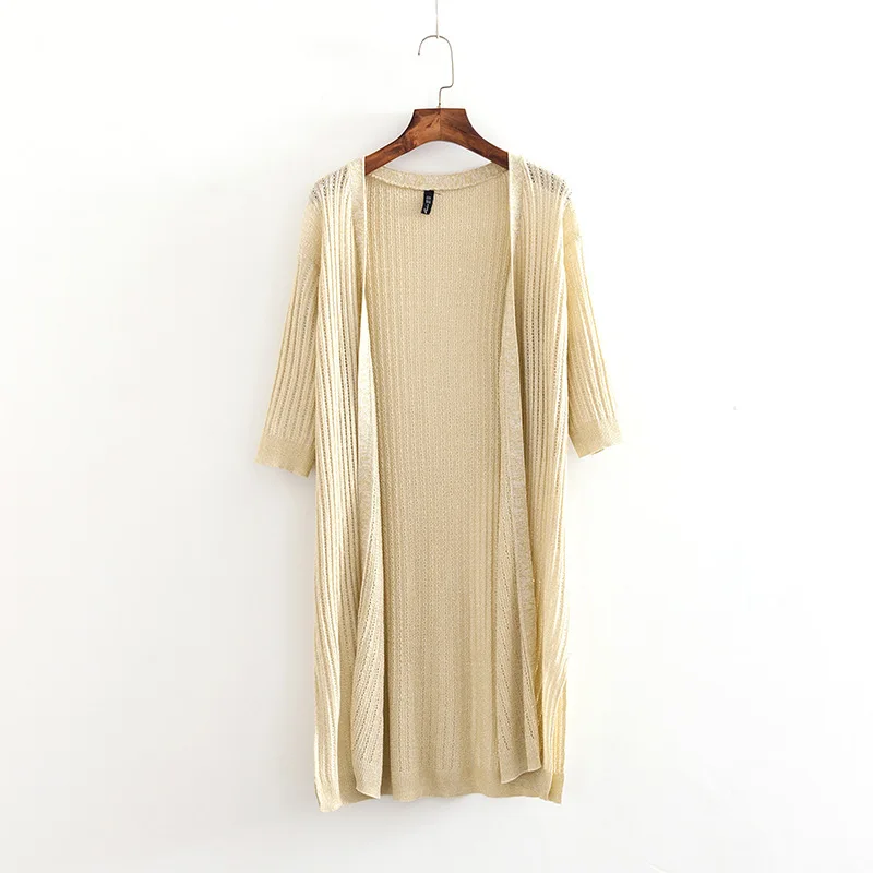 2019 Plus Size Women cardigans Summer Clothing Fashion Casual Loose Air conditioning ice silk sun-protective clothing F7-231 |