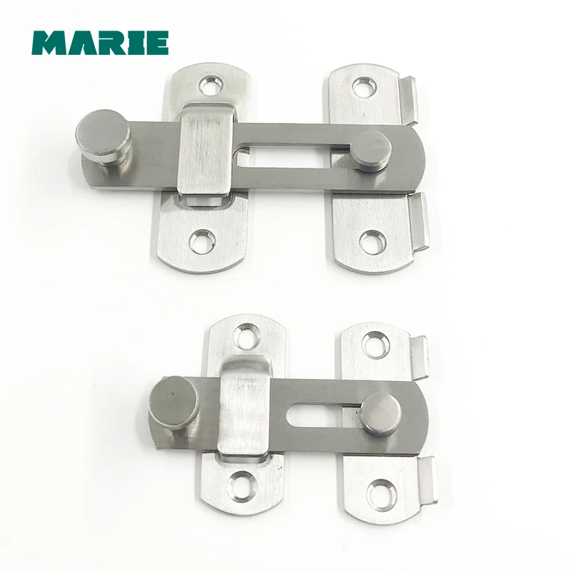 DG005 Anti-theft deduction thick door Stainless steel#304 security chain hotel home bolt lock household hardware part | Обустройство