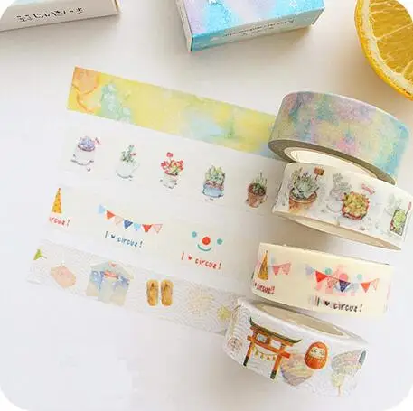 JC106 10 Meter Fresh Style Succulent Washi Tape Adhesive Tape DIY Scrapbooking Sticker Label Masking Tape
JC106 10 Meter Fresh Style Succulent Washi Tape Adhesive Tape DIY Scrapbooking Sticker Label Masking Tape