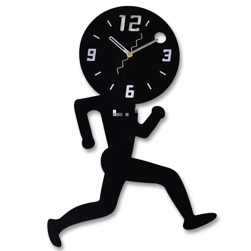 Running Guy Mute Clock Fashion Creative Wall Clock Living Room Home Office Hanging Personalized Cute Clock
Running Guy Mute Clock Fashion Creative Wall Clock Living Room Home Office Hanging Personalized Cute Clock