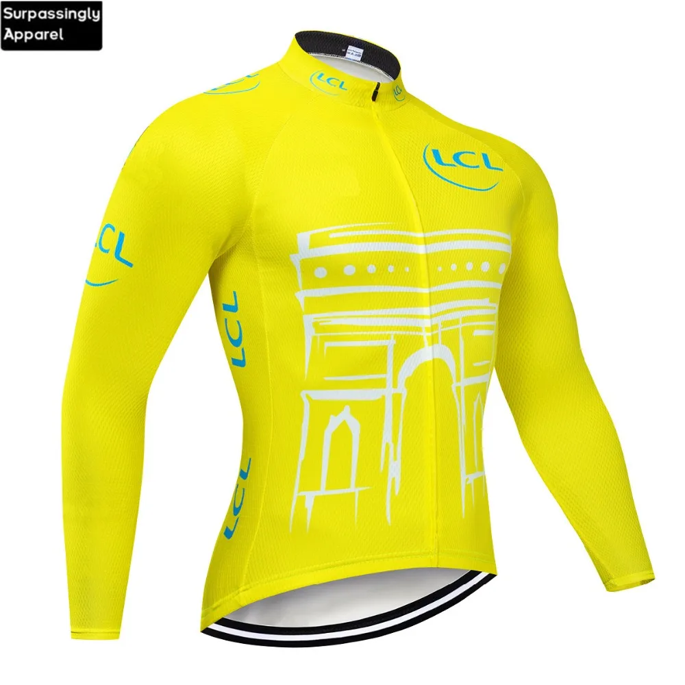 2019 Team France Yellow Cycling Jersey Long Bike Motorcycle Cycling Clothing JACKETS Crossmax Ciclismo Sportswear Men MTB
2019 Team France Yellow Cycling Jersey Long Bike Motorcycle Cycling Clothing JACKETS Crossmax Ciclismo Sportswear Men MTB