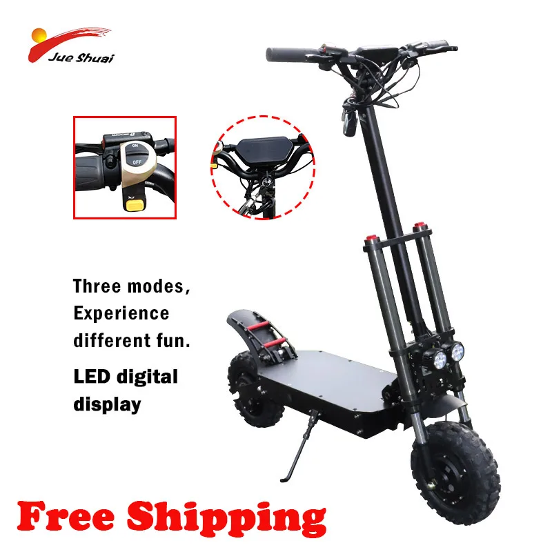 New 60V 2600W/3200W Electric Scooter 80KM/H with 11 inch Tire Samsung Battery Patinete Eletrico Adulto Electric Scooter for Men
New 60V 2600W/3200W Electric Scooter 80KM/H with 11 inch Tire Samsung Battery Patinete Eletrico Adulto Electric Scooter for Men