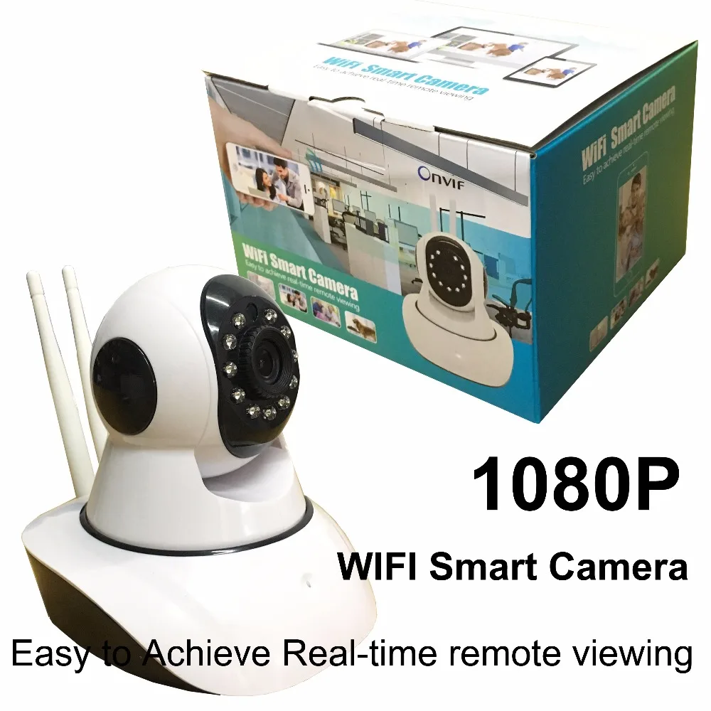 Беспроводная IP-камера видеонаблюдения 1080P 10м с SD-картой на 32 ГБ | Безопасность и