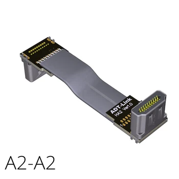4Kx2K@60Hz Up Angled 90 Degree HDMI 2.0 To Up Angled HDMI 2.0 Cable Male to Male 20pin FFC FPV Flat Ribbon Cable Elbow A2A2
4Kx2K@60Hz Up Angled 90 Degree HDMI 2.0 To Up Angled HDMI 2.0 Cable Male to Male 20pin FFC FPV Flat Ribbon Cable Elbow A2A2