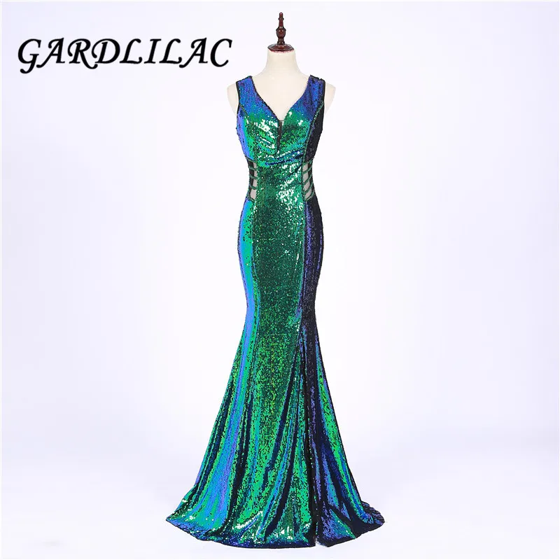 Sexy Green Sequins Mermaid Evening Dress Long V-Neck Elegant Women Red Formal Dress Party Prom Dresses G0123
Sexy Green Sequins Mermaid Evening Dress Long V-Neck Elegant Women Red Formal Dress Party Prom Dresses G0123