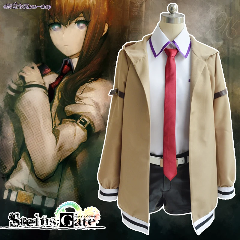 Steins Gate Chris Makise Kurisu Anime Costume Cosplay Christina Uniform +Track Number
Steins Gate Chris Makise Kurisu Anime Costume Cosplay Christina Uniform +Track Number