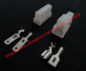 20 Set 2 Pin 6.3mm Female Male Map Sensor Connector Plug Auto Wire Harness Connector For Toyota
20 Set 2 Pin 6.3mm Female Male Map Sensor Connector Plug Auto Wire Harness Connector For Toyota
