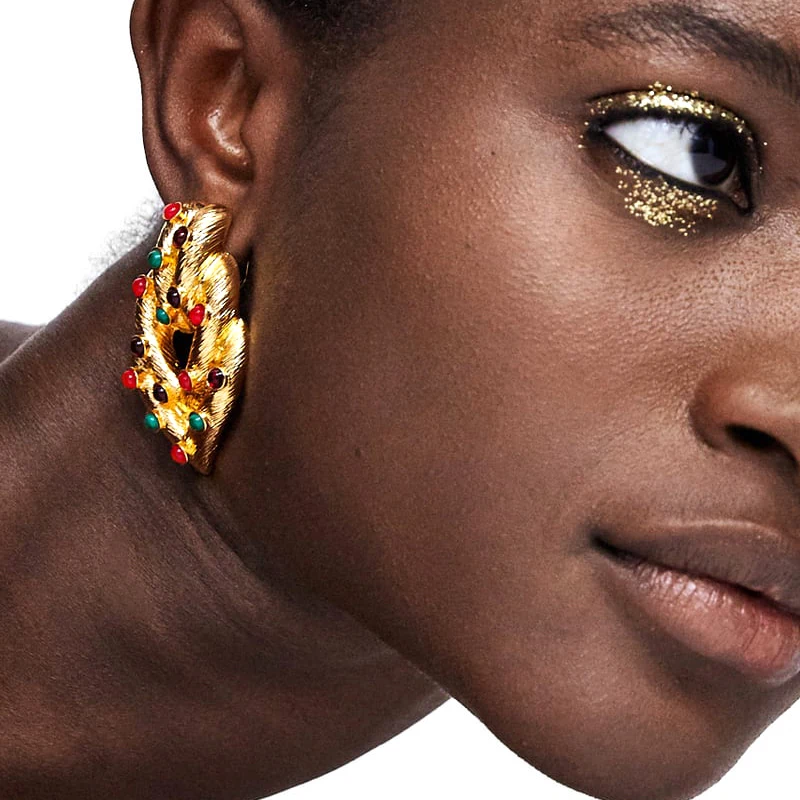 Fashion Metal Stud Earrings For Women Multicolored Geometric Earrings ZA Jewelry Wedding Party Girl Gifts Gold Color UKMOC
Fashion Metal Stud Earrings For Women Multicolored Geometric Earrings ZA Jewelry Wedding Party Girl Gifts Gold Color UKMOC
