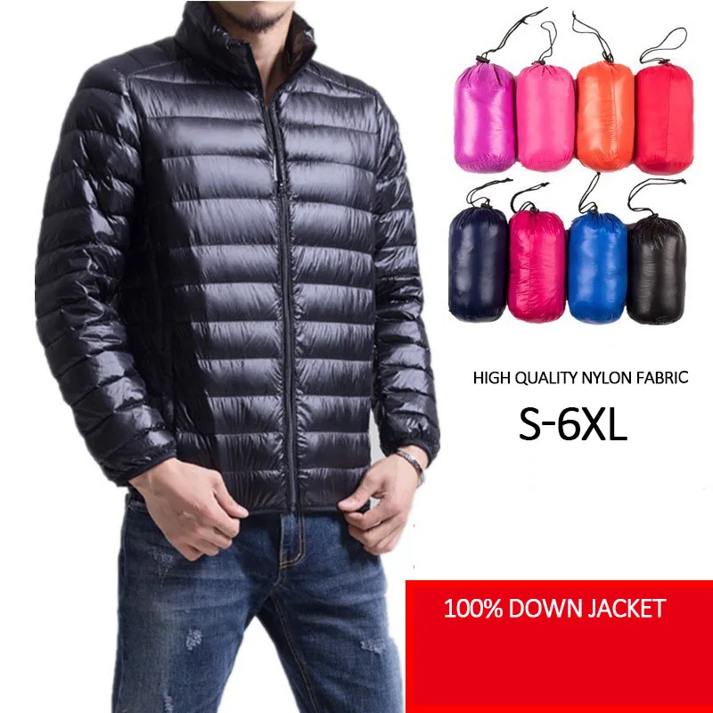 Man Ultra Light Down Jacket Thin Pluse Size Spring Outwear Brand Quality casual Duck Down coat
Man Ultra Light Down Jacket Thin Pluse Size Spring Outwear Brand Quality casual Duck Down coat
