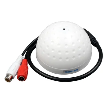 Audio pick up Mini Dome CCTV Microphone for camera DVR 10pcs/lot