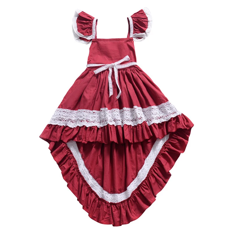 Girls Dresses 2019 Spring New Children's Wear Girls Sweet Front Short Long Lace Backless Irregular Dovetail Dress
Girls Dresses 2019 Spring New Children's Wear Girls Sweet Front Short Long Lace Backless Irregular Dovetail Dress