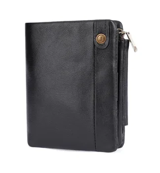 XIYUAN BRAND Cow Leather Men Short black Wallet Casual Genuine Leather Male Purse Standard Card Holders Wallets For Men Coin Bag
XIYUAN BRAND Cow Leather Men Short black Wallet Casual Genuine Leather Male Purse Standard Card Holders Wallets For Men Coin Bag