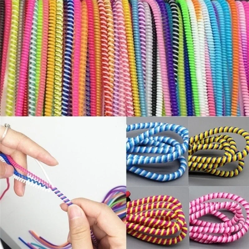20pcs Wholesale Colorful Cable Protector Bobbin Winder Data Line Case Rope Protection Spring Twine for phone USB Earphone Cover
20pcs Wholesale Colorful Cable Protector Bobbin Winder Data Line Case Rope Protection Spring Twine for phone USB Earphone Cover